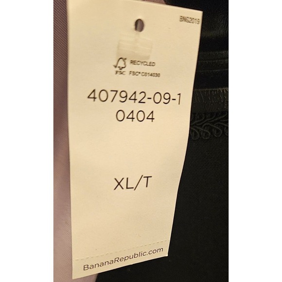 Banana Republic Soft Wash Men's Purple Long Sleeve Button Shirt SZ Tall X-LG NWT - Picture 6 of 8